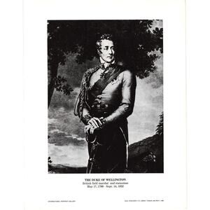 Duke of Wellington Portrait by International Portrait Gallery 1968